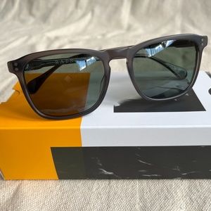 RAEN Wiley polarized matte grey men's sunglasses
